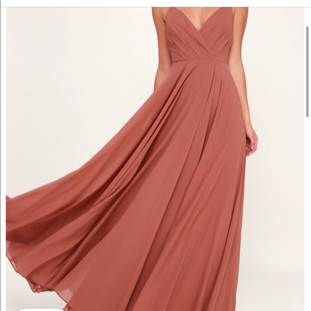 Lulus extra small bridesmaids dress